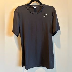 Gymshark men’s black active tee  size M